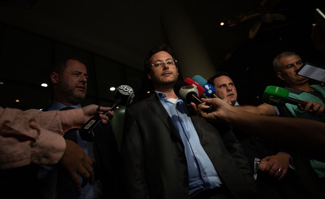 Fabio Wajngarten, a lawyer representing Bolsonaro, pictured in May 2023.