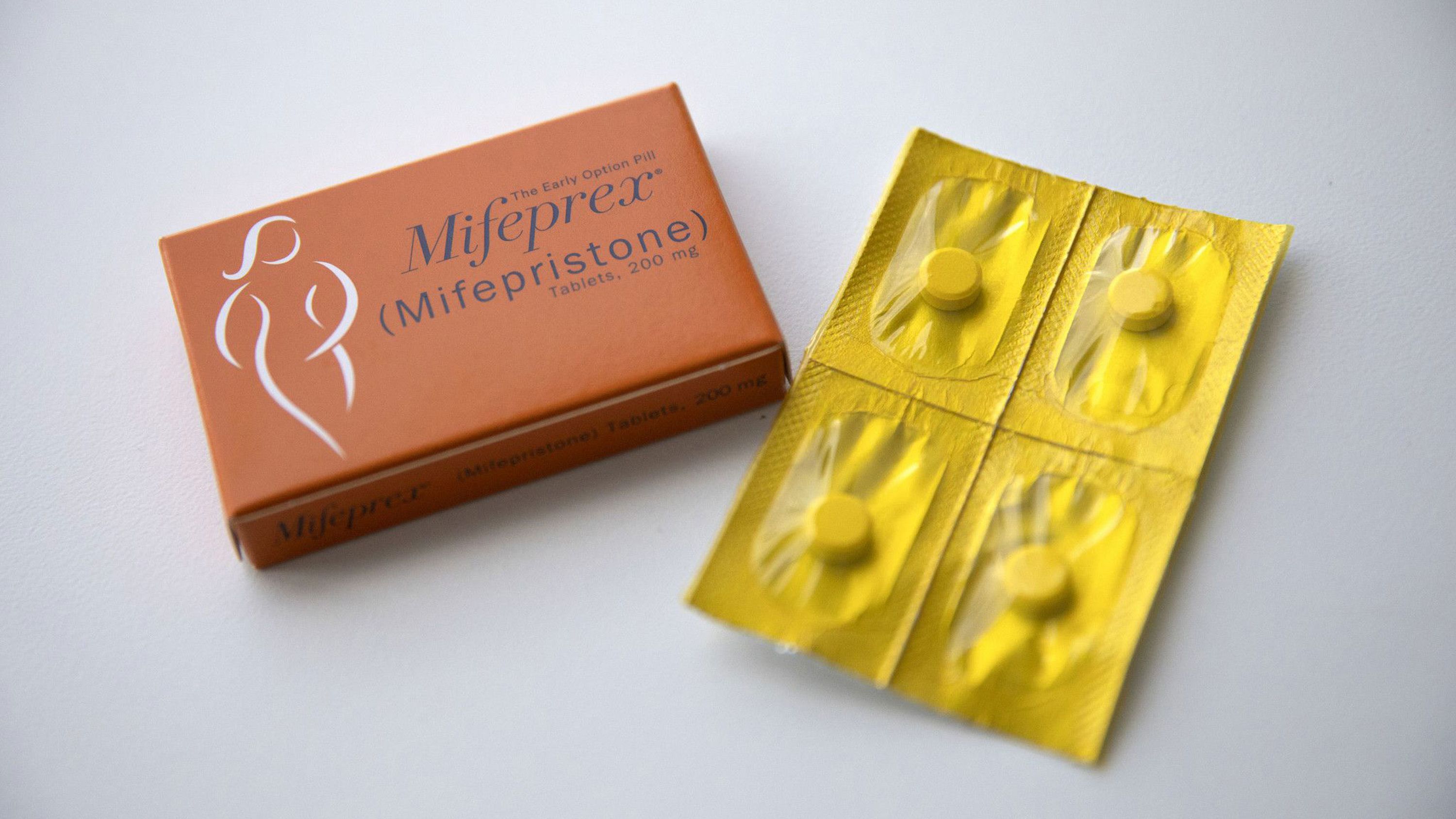 Mifepristone and misoprostol abortion pills.