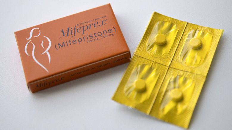 Mifepristone and misoprostol abortion pills at Carafem clinic on Oct. 3, 2018, in Skokie, Illinois. (Erin Hooley/Chicago Tribune/Tribune News Service via Getty Images)