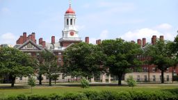 A view of the campus of Harvard University on July 08, 2020 in Cambridge, Massachusetts.