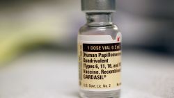 MIAMI, FL - SEPTEMBER 21:  A bottle of the Human Papillomavirus vaccination is seen at the University of Miami Miller School of Medicine on September 21, 2011 in Miami, Florida. The vaccine for human papillomavirus, or HPV, is given to prevent a sexually transmitted infection that can cause cancer. Recently the issue of the vaccination came up during the Republican race for president when Rep. Michele Bachmann (R-MN) called the vaccine to prevent cervical cancer "dangerous" and said that it may cause mental retardation, but expert opinion in the medical field contradicts her claim. Texas Gov. Rick Perry, also a presidential contender, has taken heat from some within his party for presiding over a vaccination program in his home state. (Photo by Joe Raedle/Getty Images)