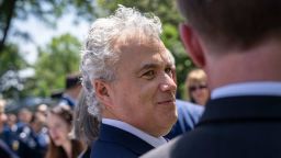 White House Chief of Staff Jeff Zients attends an event in the Rose Garden of the White House on May 25, 2023.