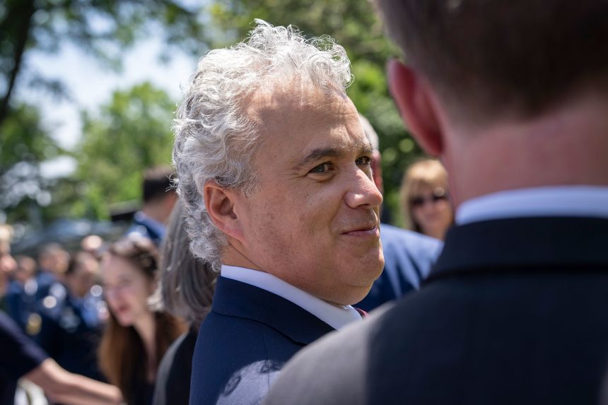 White House Chief of Staff Jeff Zients attends an event in the Rose Garden of the White House on May 25, 2023.