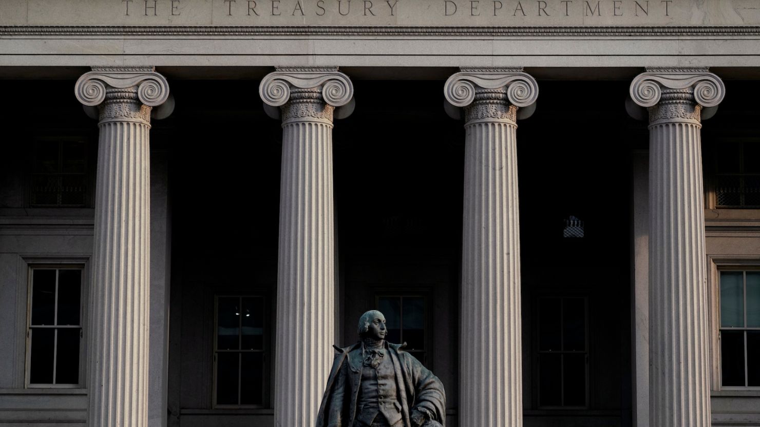The US Treasury building in Washington, DC, US, on Saturday, June 3, 2023.