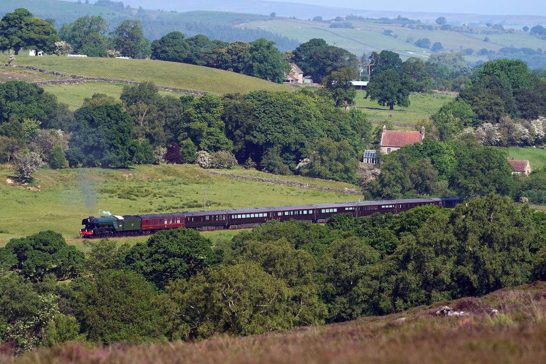 In recent outings, the royal train has been pulled by famous steam locomotives, including the Flying Scotsman.