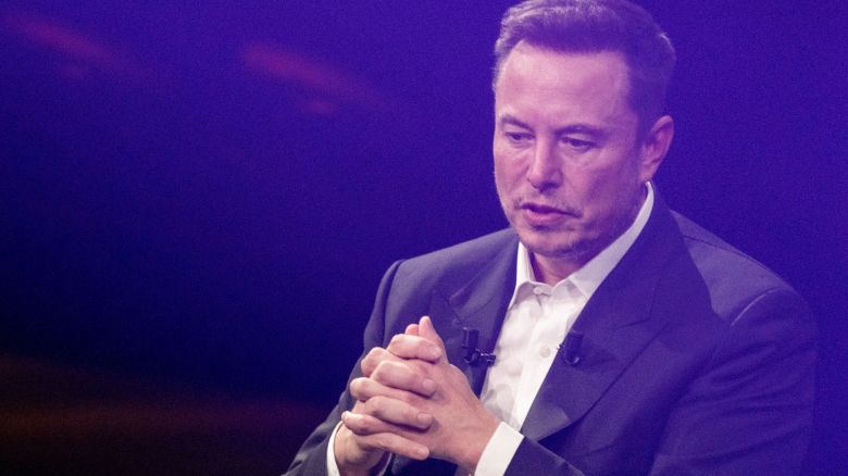 Elon Musk, pictured here in June 2023, called for the British people to "take charge" and "reform the government" in a speech on Saturday.