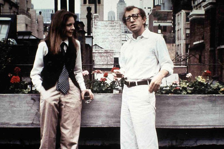 Diane Keaton and Woody Allen and in "Annie Hall."