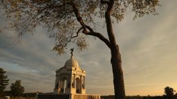 Gettysburg National Military Park was the site of a critical battle of the US Civil War in July 1863.