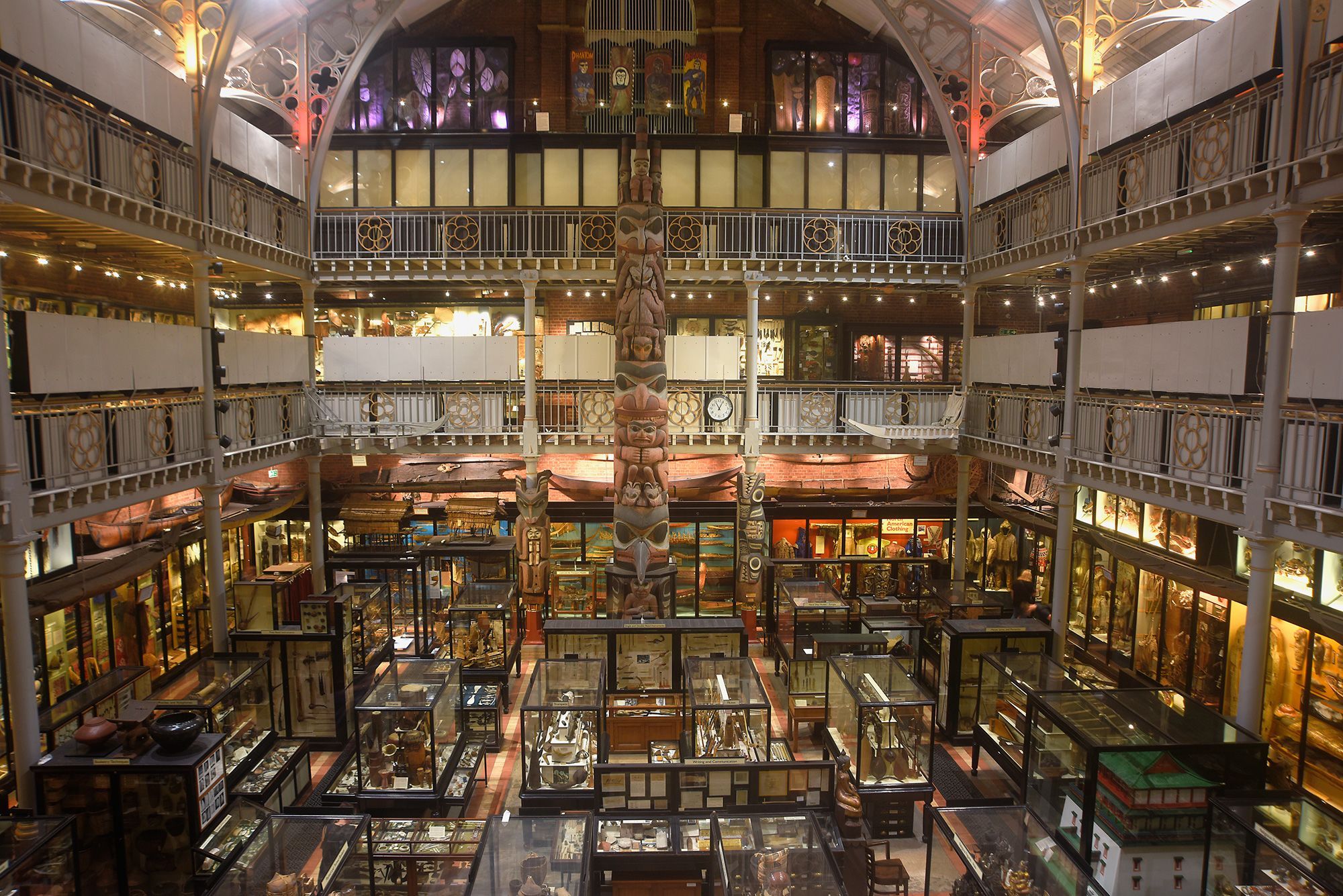 A view of the the Pitt Rivers Museum in Oxford, England, whose director called for the human remains to be withdrawn from sale.