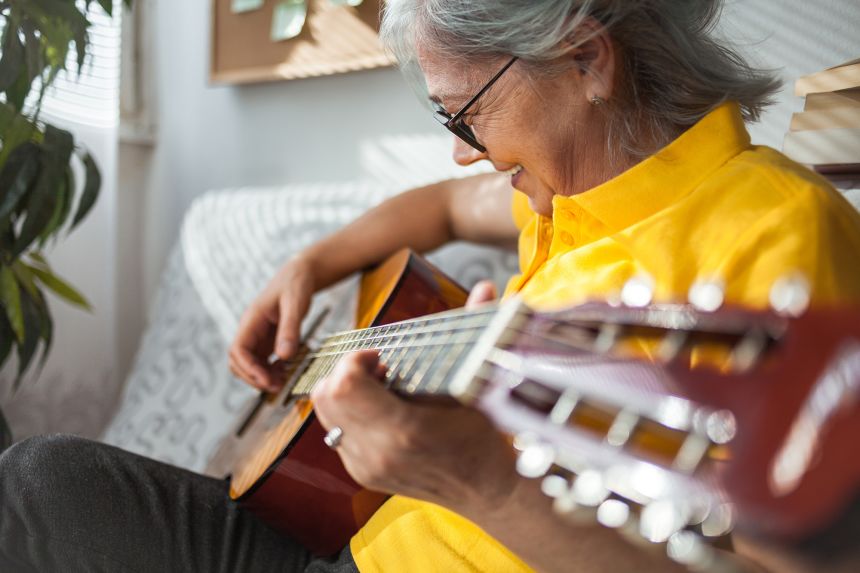 Your 80s is still not too late to pick up a hobby or interest, Burnight says.
