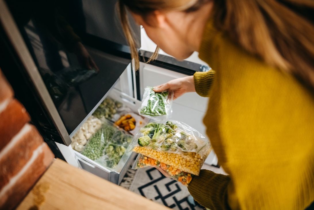 Leftover ingredients can be chopped and stored in the freezer for three to four months.