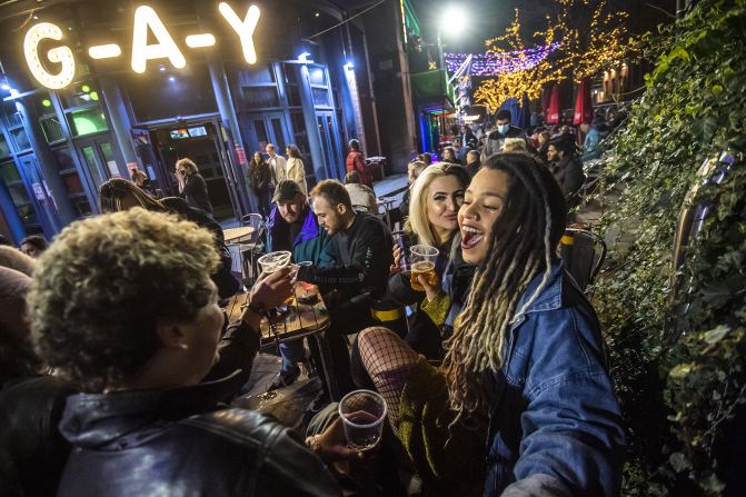 <strong>8. Manchester: </strong>This English city has long been known for its thriving LGBTQ+ scene, centered around Canal Street. The Manchester outpost of the legendary G-A-Y nightclub is pictured. The original is in London, which, like Amsterdam, has been beaten to the list by a smaller, more affordable destination.