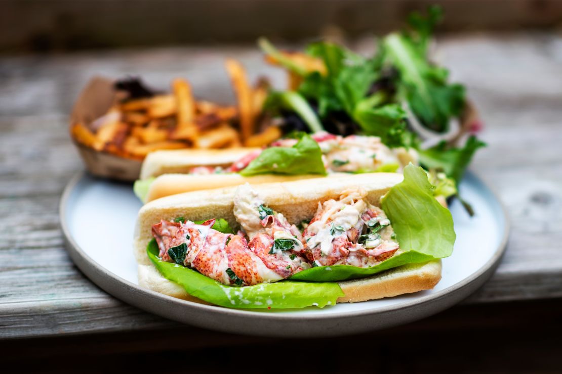 Canada's maritime provinces are famous for their fresh lobster rolls.