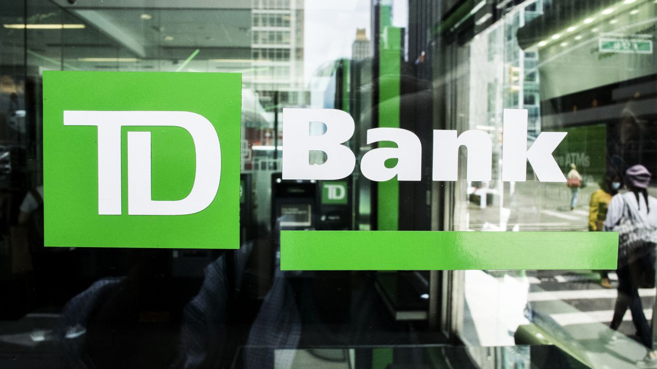 TD Bank is paying a $1.3 billion penalty to the US Treasury Department.