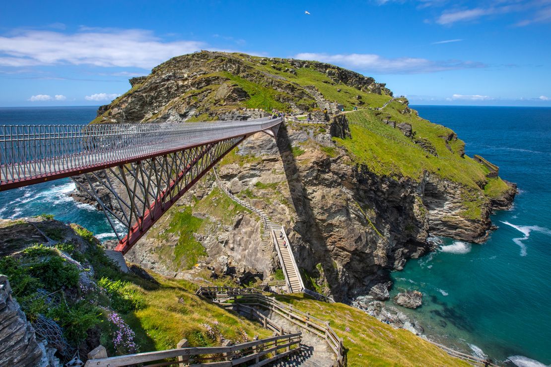 Tintagel -- where Arthur is said to have been conceived -- is the second most popular site in England for English Heritage, second only to Stonehenge.