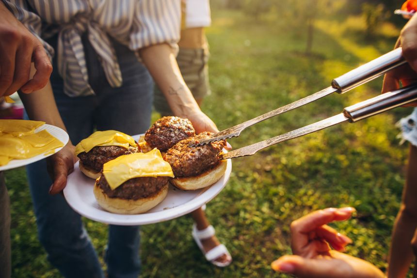 Cook meat and fish to the recommended temperature, and never use the same plates or utensils for other food.