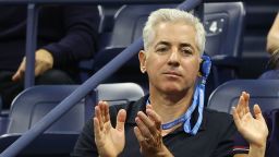 Bill Ackman is a big tennis fan and made his professional debut on Wednesday.