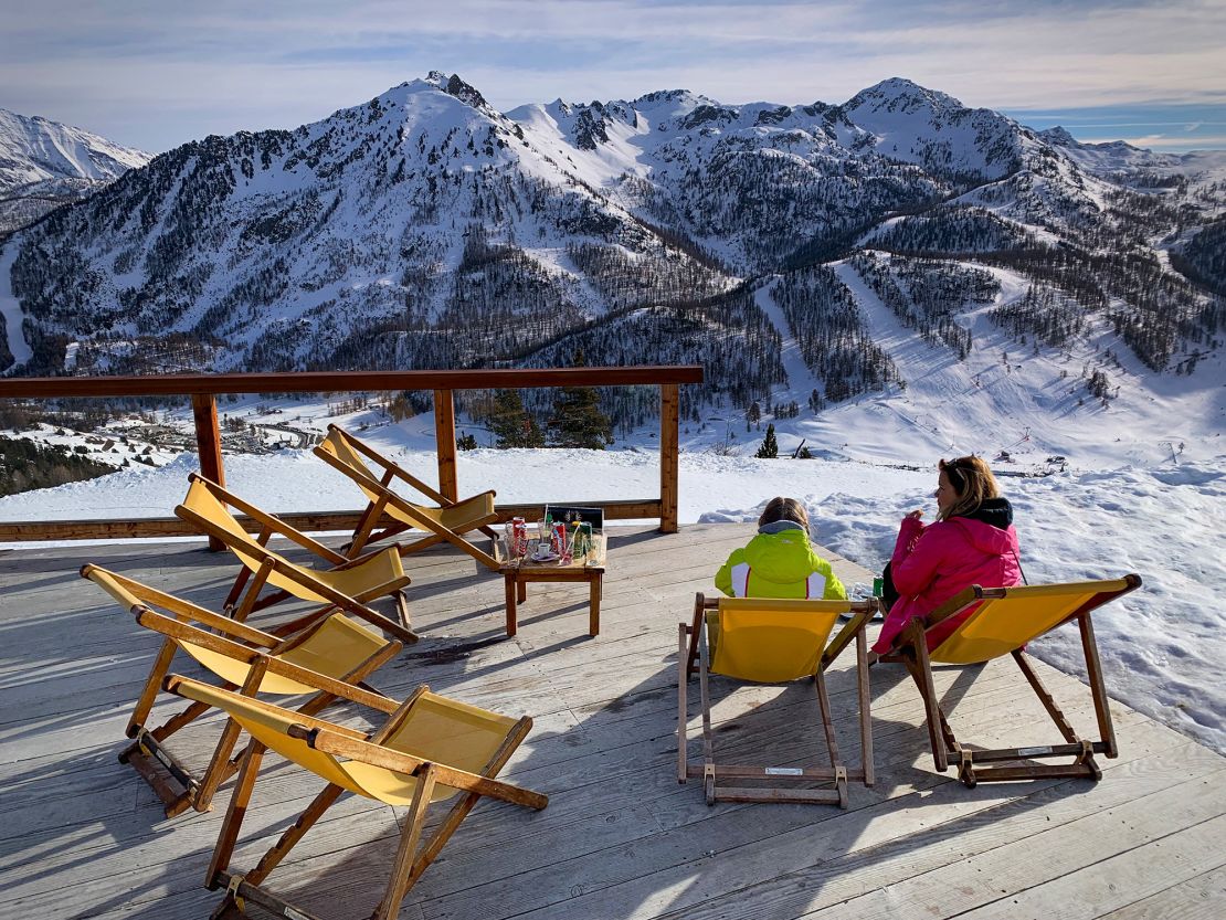 It's easy to ski from Montgenèvre in France to Claviere in Italy.