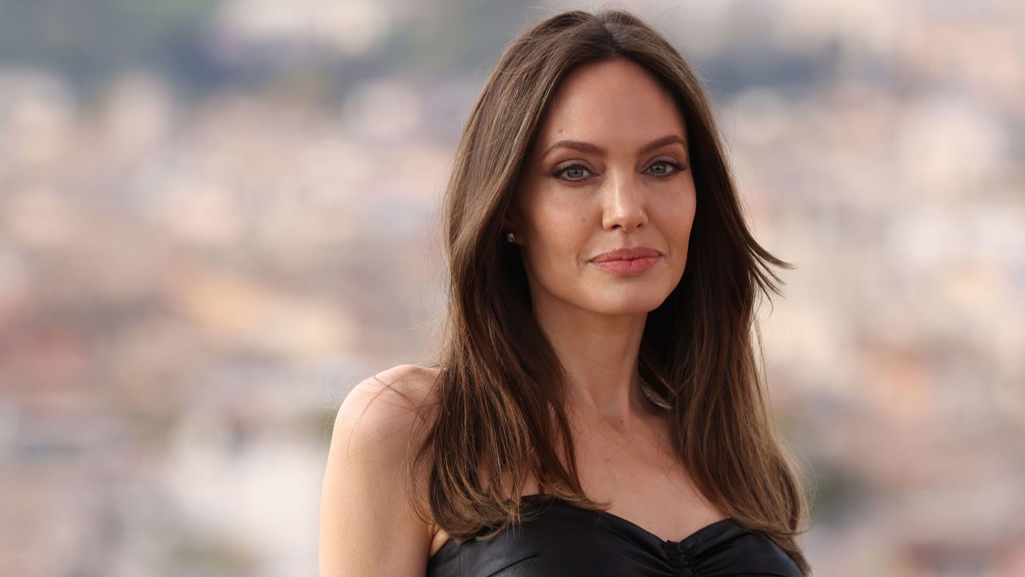 Angelina Jolie in Rome in 2021.