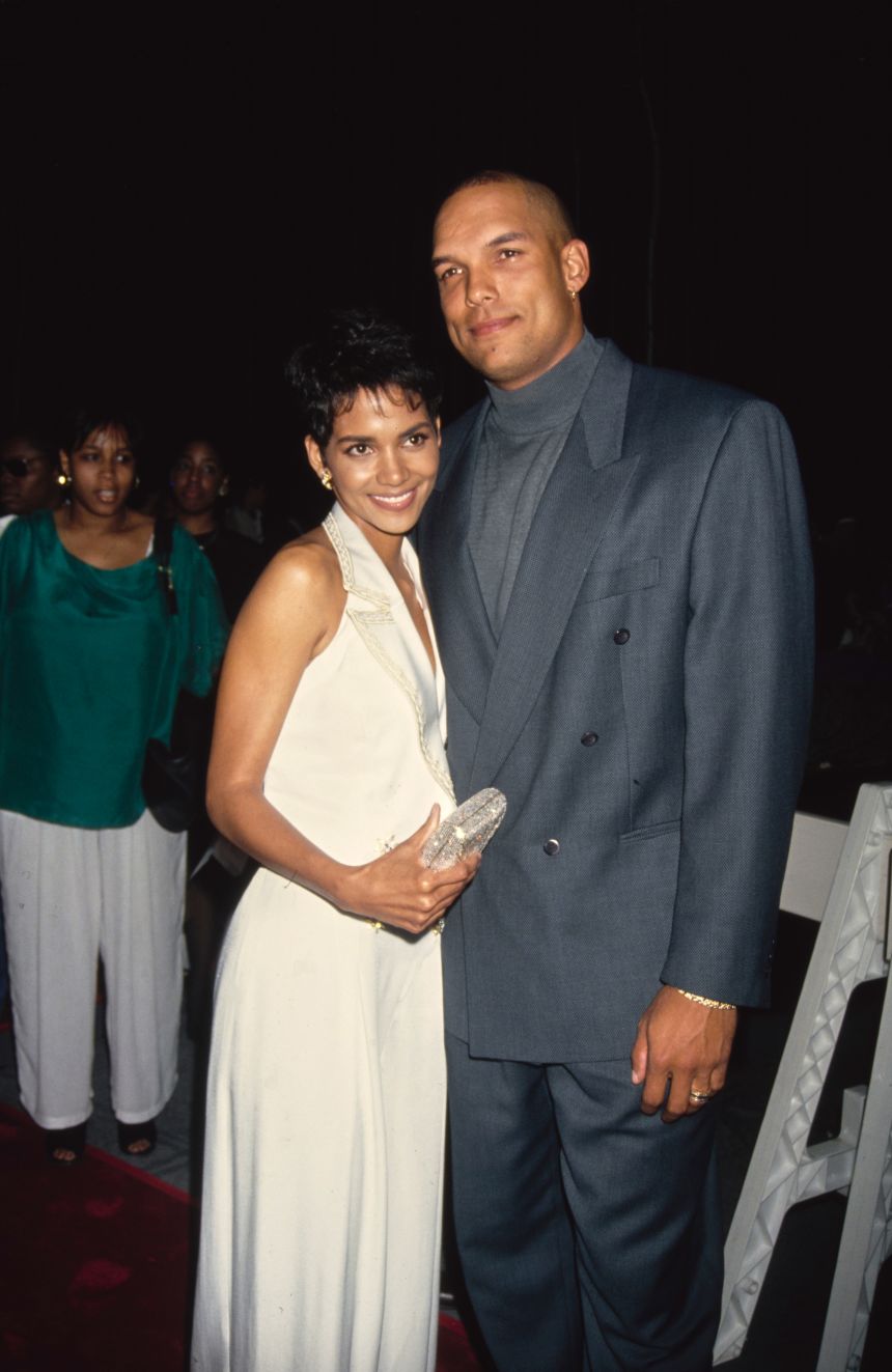 Halle Berry and David Justice in 1994.