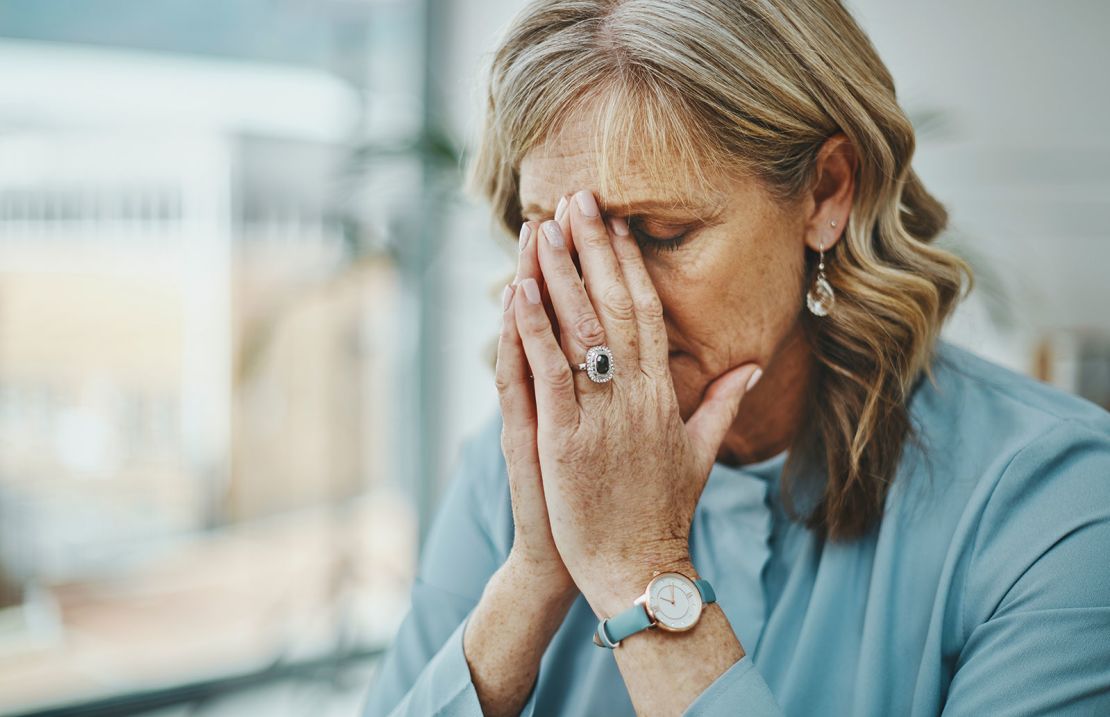 Fatigue experienced during the transition to menopause may be due to heavy bleeding, a new study suggests.