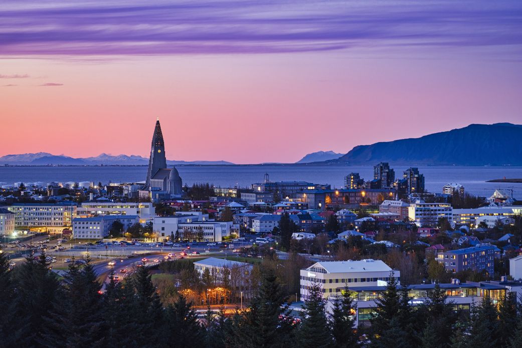 Iceland has consistently topped the Global Peace Index since 2008. Reykjavík is pictured.