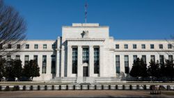 WASHINGTON, DC - JANUARY 26: A view of the Marriner S. Eccles Federal Reserve building on January 26, 2022 in Washington, DC. Following a two day meeting, Federal Reserve officials are set to release their January monetary policy decision which economists predict could be an increase in interest rates. (Photo by Anna Moneymaker/Getty Images)