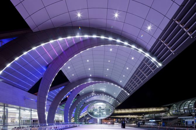 <strong>#7: Dubai (DXB):</strong> Earlier this week, DXB was recognized as being the <a href="https://www.cnn.com/2024/04/15/travel/worlds-busiest-airports-passengers-2023/index.html">second busiest airport in the world</a>.