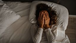 Insomnia was associated with an increased risk of cognitive impairment, the study said.