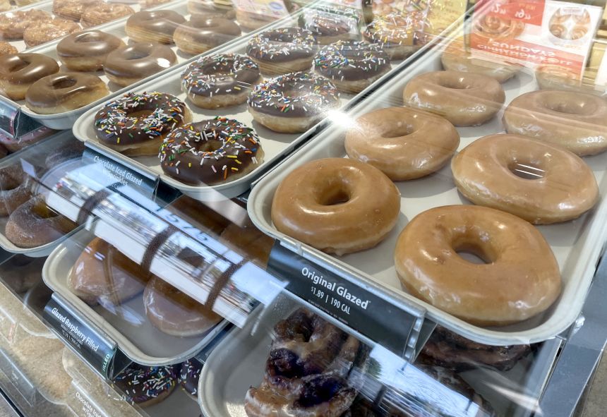 Krispy Kreme doughnuts was founded in North Carolina in 1937. The company's shares are down 68% this year despite brief rallies.