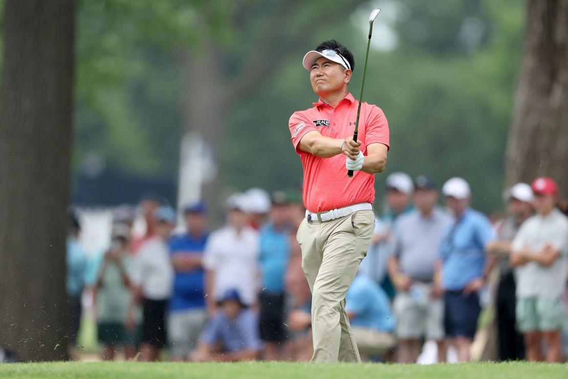 Yang missed the cut at the 2022 PGA Championship at Southern Hills Country in Tulsa, Oklahoma.