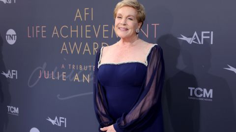 HOLLYWOOD, CALIFORNIA - JUNE 09: Honoree Julie Andrews attends the 48th Annual AFI Life Achievement Award Honoring Julie Andrews at Dolby Theatre on June 09, 2022 in Hollywood, California. (Photo by Emma McIntyre/Getty Images for TNT)