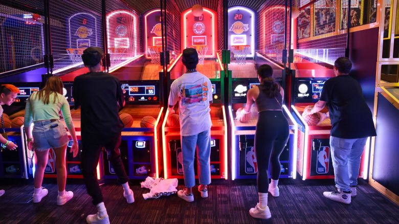 LOS ANGELES, CALIFORNIA - JUNE 23: A general view of atmosphere during The SDI Takeover @ Dave & Buster's on June 23, 2022 in Los Angeles, California. (Photo by Tiffany Rose/Getty Images for Six Degrees or Influence)