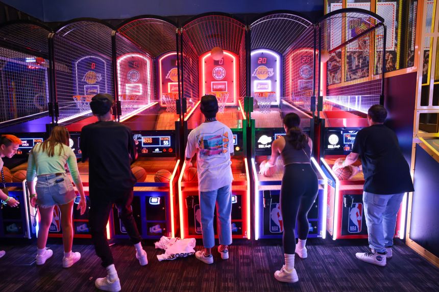 Dave & Buster's in Los Angeles, California.