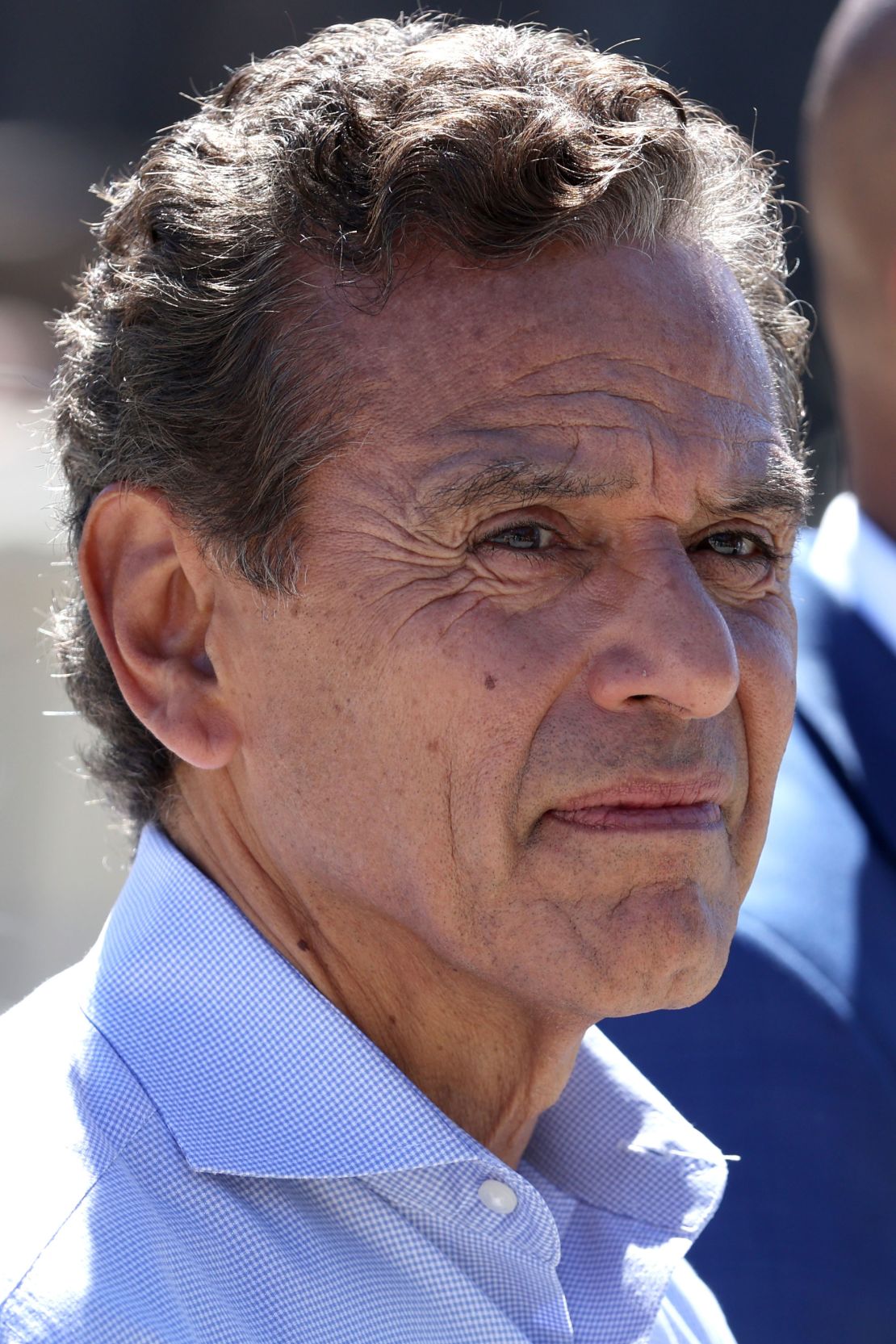 Former Los Angeles Mayor Antonio Villaraigosa attends a press conference in Antioch, California, on August 11, 2022.