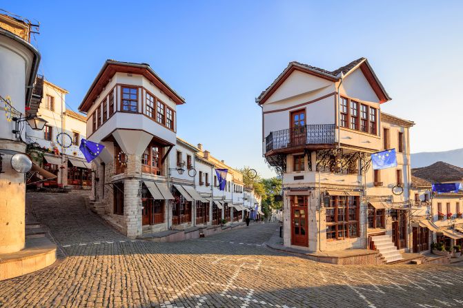 <strong>Gjirokaster: </strong>This Ottoman-era town in southern Albania was Hoxha’s birthplace.