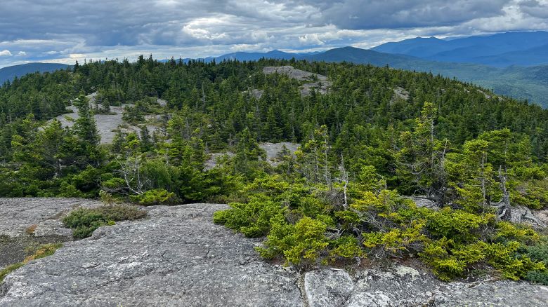 STOW, MAINE - AUGUST 13: Views of the White Mountain National Forest, August 13, 2022 in Stow, Maine. (Photo by Andrew Lichtenstein/Corbis via Getty Images)