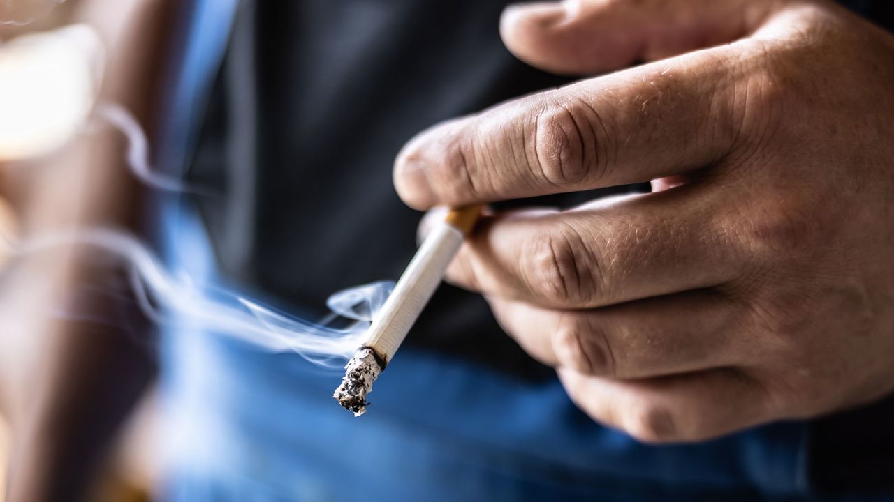 Rather than help weight loss, the study suggests smoking leads to more abdominal fat.