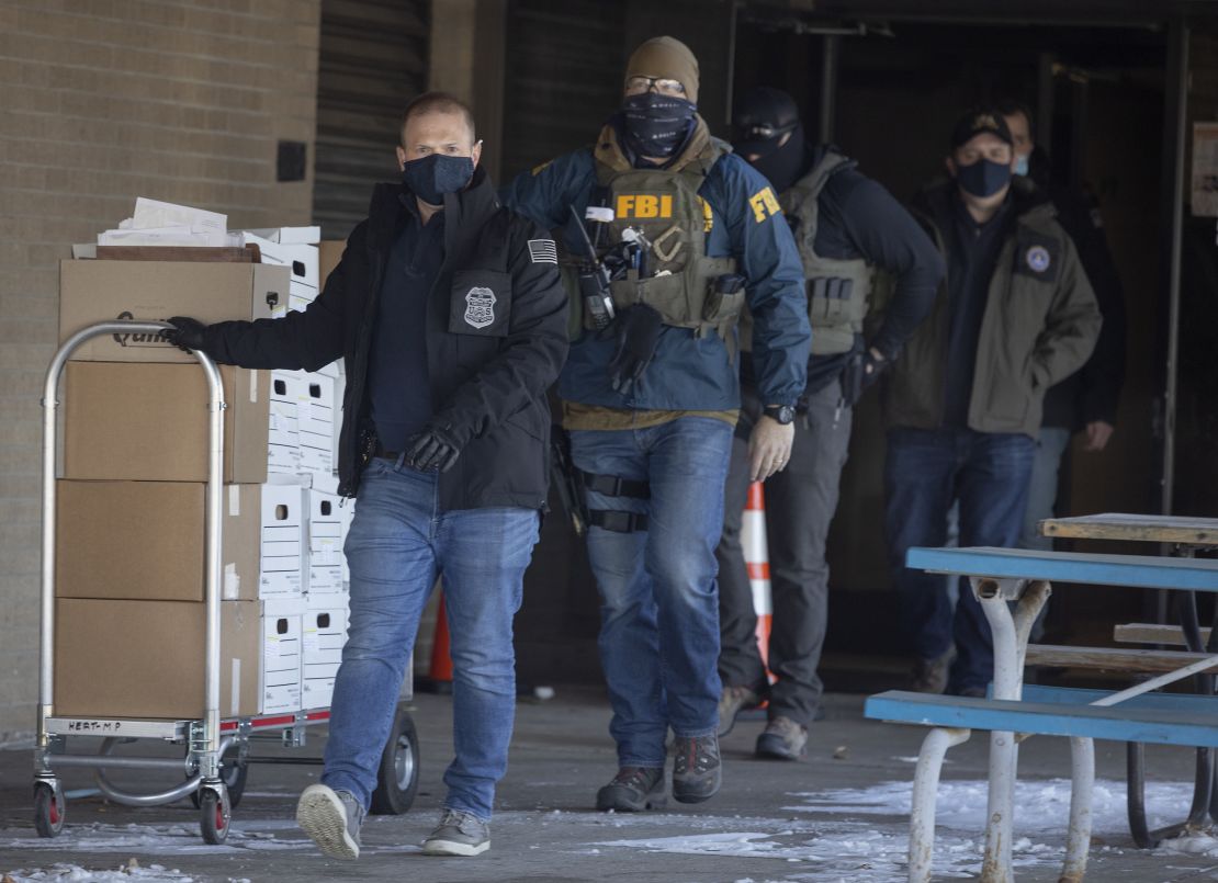 FBI agents raided Twin Cities nonprofit Feeding Our Future in a suburb of Minneapolis in January of 2022.