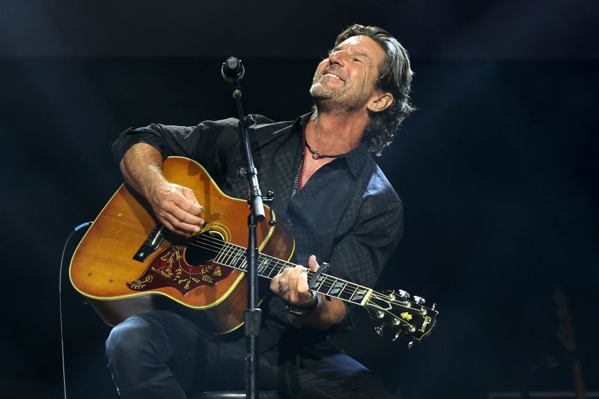 Songwriter Brett James performs onstage during NSAI 2022 Nashville Songwriter Awards at Ryman Auditorium on September 20, 2022.