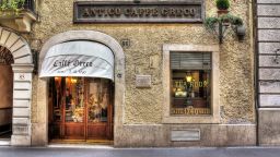 The Antico Caffe Greco on Via dei Condotti in Rome, Italy.  Opened in 1760.