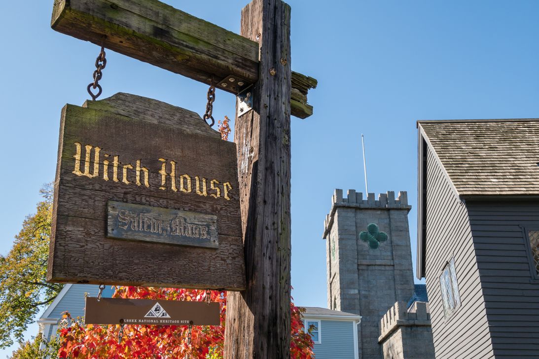 Salem's Witch House was once home to Judge Jonathan Corwin, who presided over the Salem witch trials in the late 17th century.