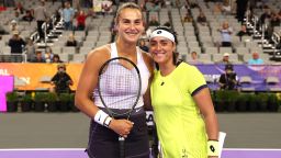 Sabalenka (L) and Jabeur (R) have both stated that they are both prioritizing their health.