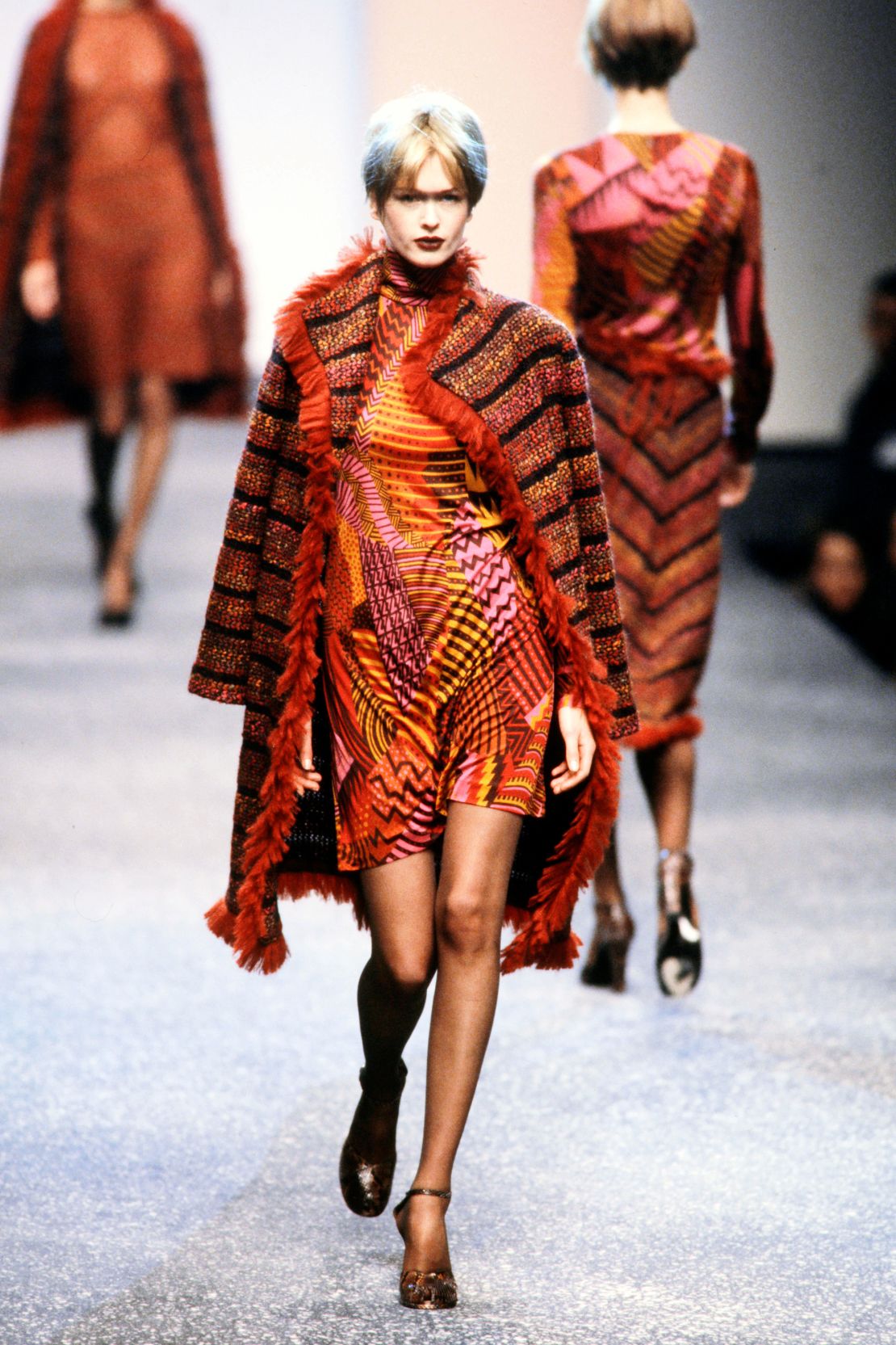 Ottavio and Rosita Missoni helmed their eponymous brand until the late 1990s.