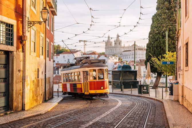 <strong>4. Austria, Belgium, Luxembourg, Netherlands, Norway, Portugal, Sweden: </strong>It's busy on the podium in fourth place, with all these countries having visa-free access to 188 destinations. Lisbon is pictured.