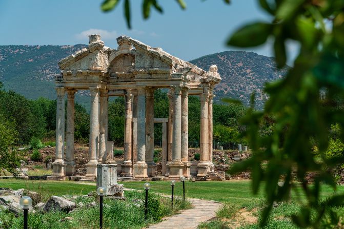 <strong>Turkey treasure:</strong> Aphrodisia, in what is now Turkey's Anatolia region, is a well-preserved Roman city named after the Greek goddess of love.