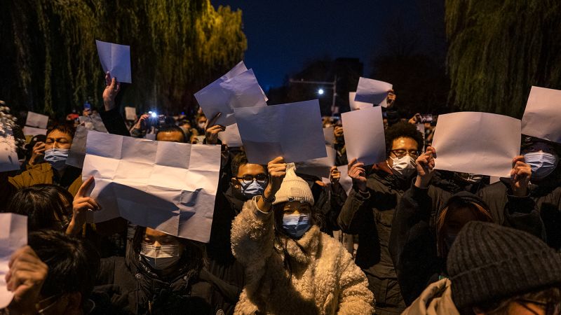 A filmmaker made a documentary about protests in China. Now he’s sentenced to more than 3 years in prison