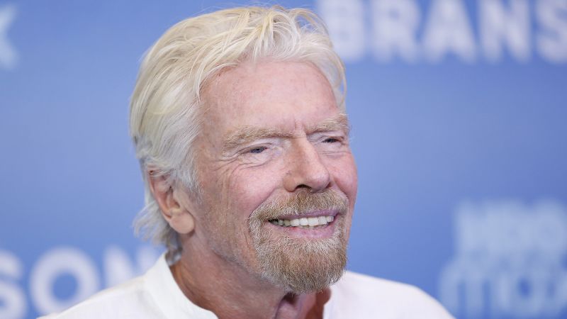 Read more about the article Richard Branson sends Virgin Galactic shares plunging after he says he’s not putting any more money in – CNN