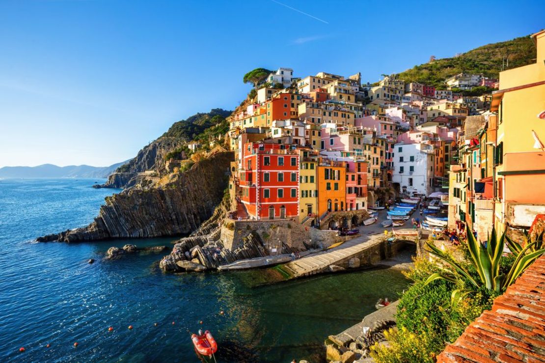 Bianca conoció a Alessandro en el pueblo de Riomaggiore, en la foto, que forma parte de las Cinque Terre.