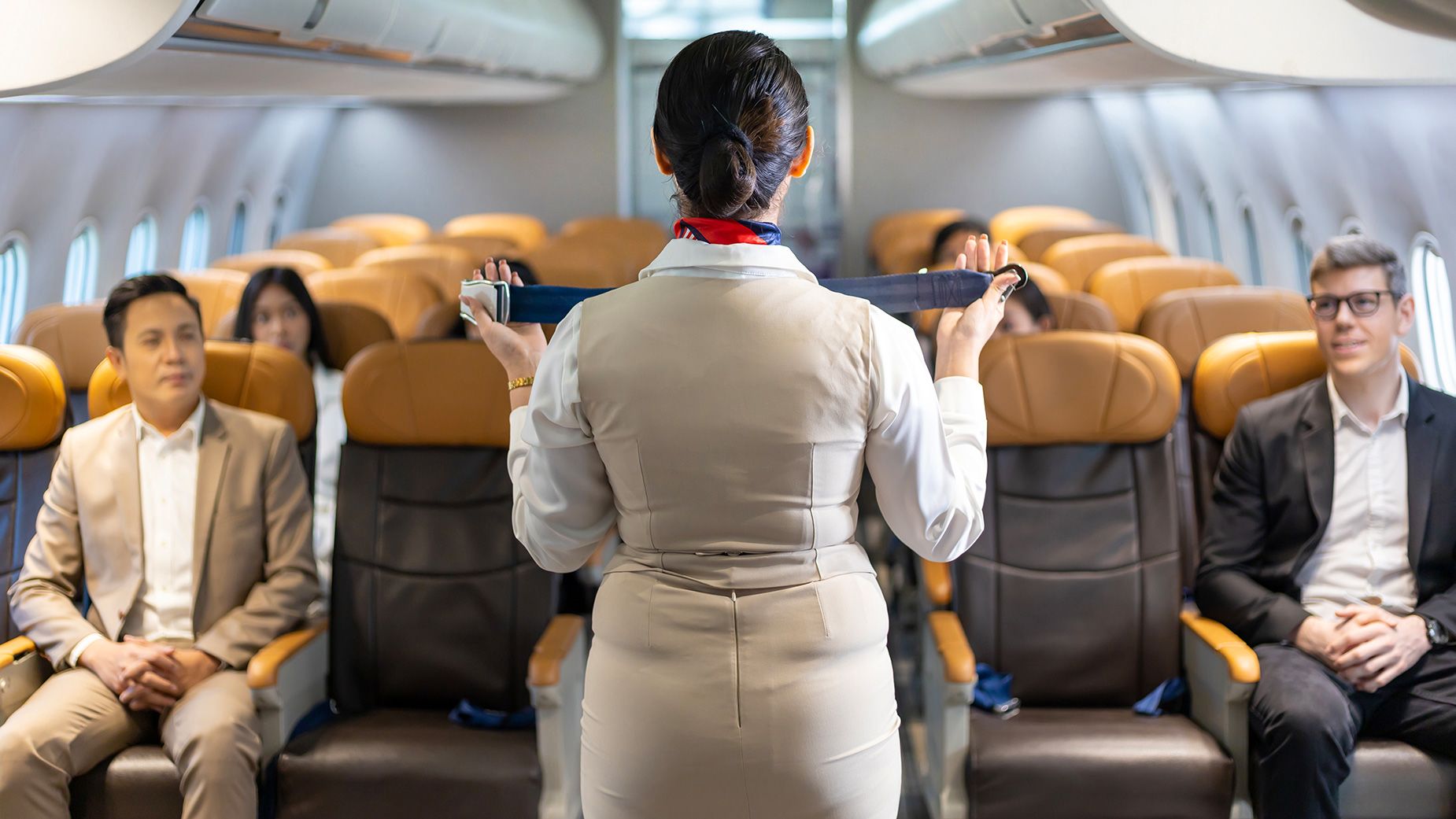 Becoming a flight attendant is more difficult than getting into